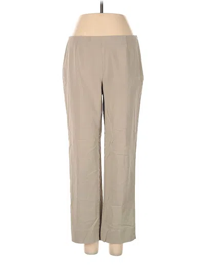 Pre-owned Lafayette 148 Casual Pants In Brown