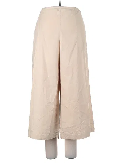 Pre-owned Lafayette 148 Casual Pants In Brown