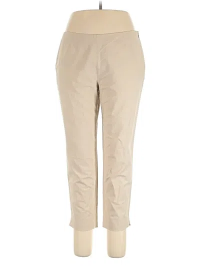 Pre-owned Lafayette 148 Casual Pants In Brown