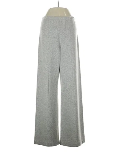 Pre-owned Lafayette 148 Casual Pants In Gray