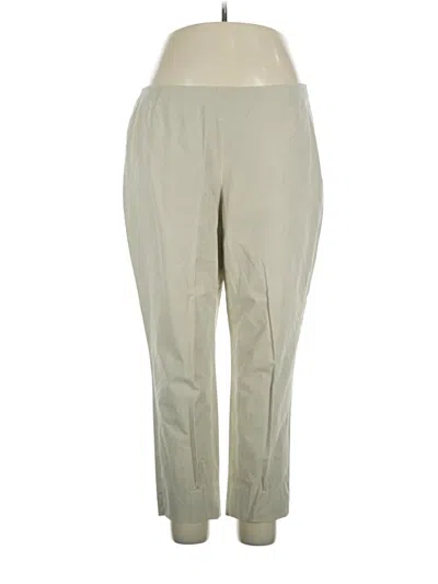 Pre-owned Lafayette 148 Casual Pants In Tan
