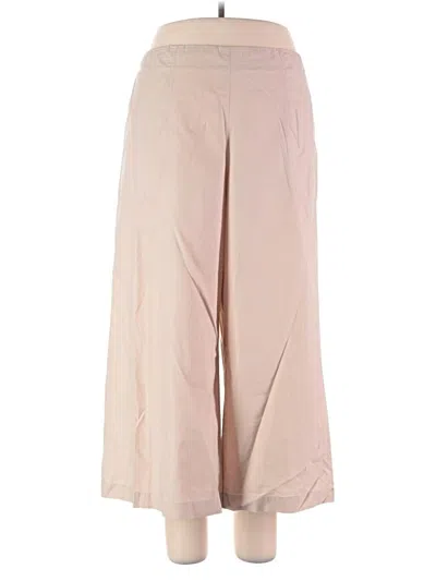 Pre-owned Lafayette 148 Casual Pants In Tan