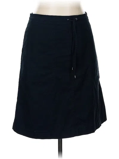 Pre-owned Lafayette 148 Casual Skirt In Black