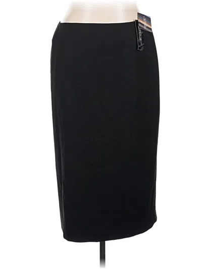 Pre-owned Lafayette 148 Casual Skirt In Black