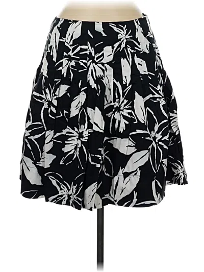 Pre-owned Lafayette 148 Casual Skirt In Black