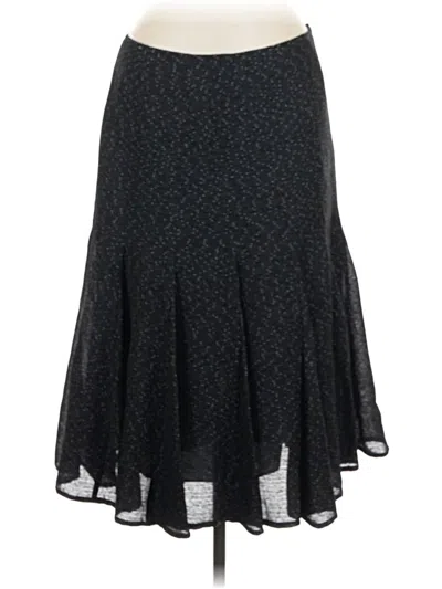 Pre-owned Lafayette 148 Casual Skirt In Black