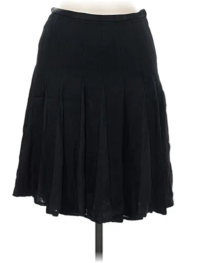 Pre-owned Lafayette 148 Casual Skirt In Black