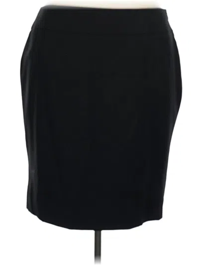Pre-owned Lafayette 148 Casual Skirt In Black