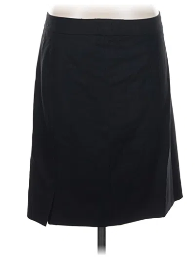 Pre-owned Lafayette 148 Casual Skirt In Black