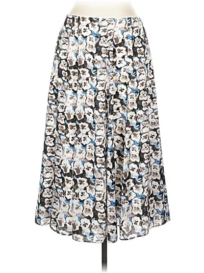 Pre-owned Lafayette 148 Casual Skirt In Blue