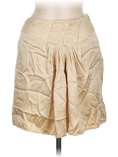 Pre-owned Lafayette 148 Casual Skirt In Brown