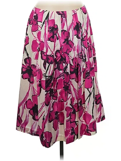 Pre-owned Lafayette 148 Casual Skirt In Pink