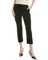 Lafayette 148 Clinton Cuffed Pant In Black
