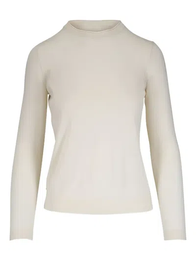 Lafayette 148 Cloud Collection Cashmere Sweater In White