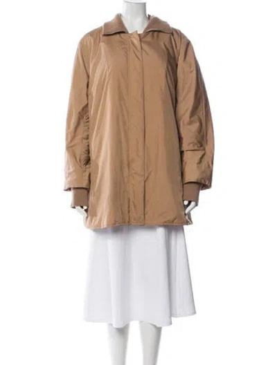 Pre-owned Lafayette 148 Coat In Neutral