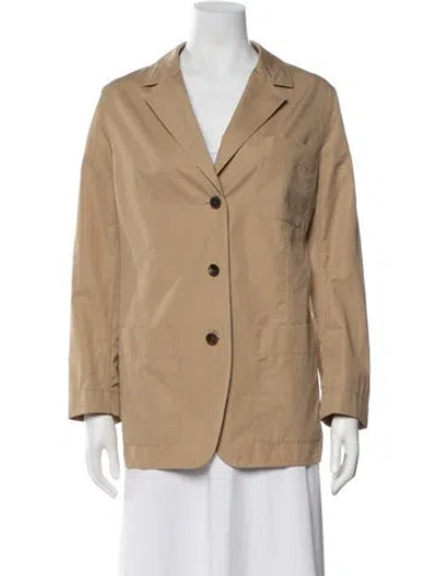 Pre-owned Lafayette 148 Coat In Neutrals