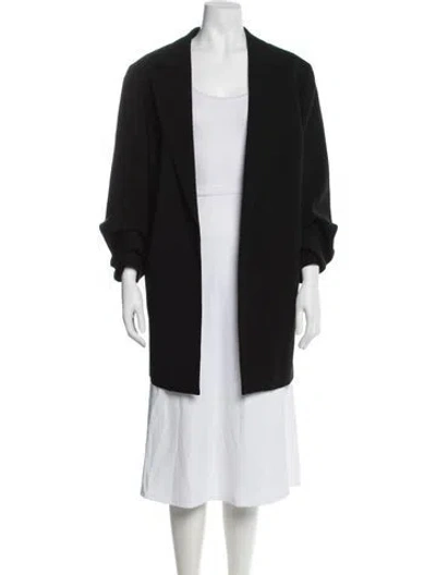 Pre-owned Lafayette 148 Coat W/ Tags In Black