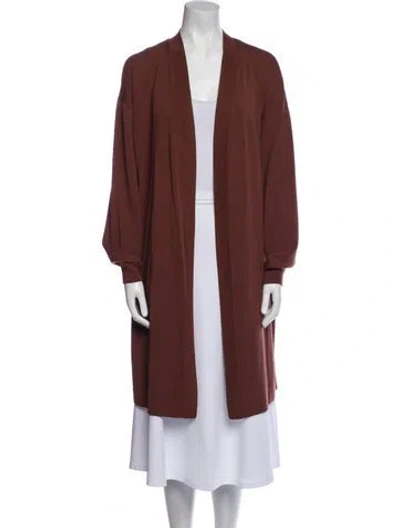 Pre-owned Lafayette 148 Coat W/ Tags In Brown
