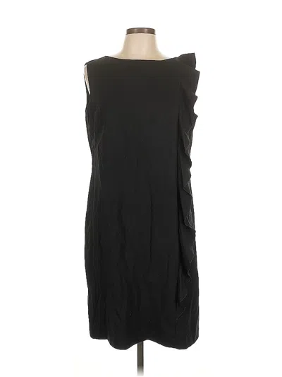 Pre-owned Lafayette 148 Cocktail Dress In Black