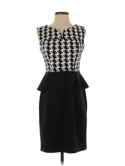 Pre-owned Lafayette 148 Cocktail Dress In Black