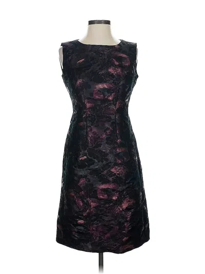 Pre-owned Lafayette 148 Cocktail Dress In Black