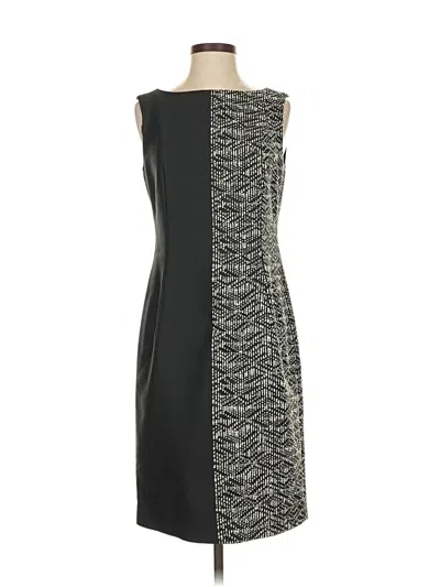 Pre-owned Lafayette 148 Cocktail Dress In Black