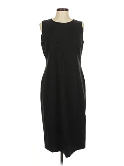 Pre-owned Lafayette 148 Cocktail Dress In Black