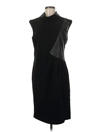 Pre-owned Lafayette 148 Cocktail Dress In Black