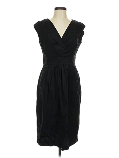 Pre-owned Lafayette 148 Cocktail Dress In Black