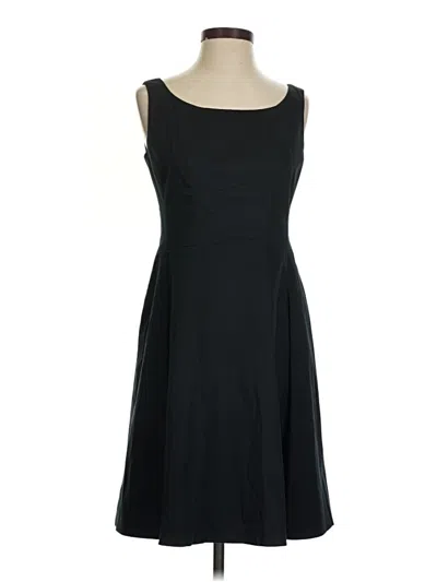 Pre-owned Lafayette 148 Cocktail Dress In Black