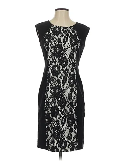 Pre-owned Lafayette 148 Cocktail Dress In Black