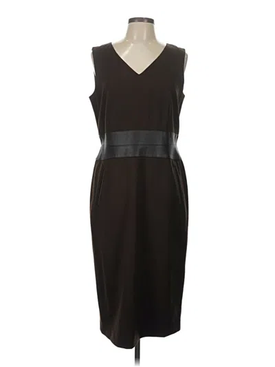 Pre-owned Lafayette 148 Cocktail Dress In Black
