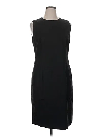 Pre-owned Lafayette 148 Cocktail Dress In Black