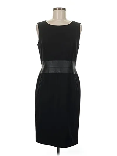 Pre-owned Lafayette 148 Cocktail Dress In Black