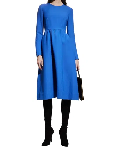 Lafayette 148 Cocktail Dress In Tile Blue