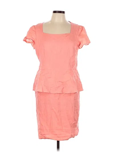 Pre-owned Lafayette 148 Cocktail Dress In Pink