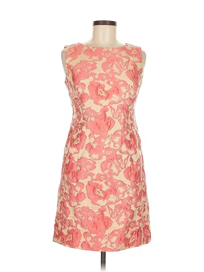 Pre-owned Lafayette 148 Cocktail Dress In Pink
