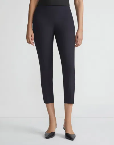 Lafayette 148 Contemporary Stretch Stanton Pant In Blue