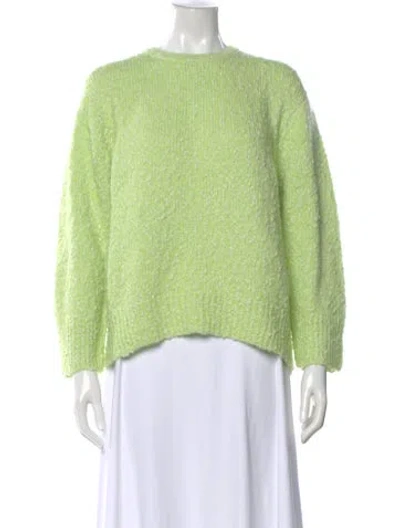 Pre-owned Lafayette 148 Crew Neck Sweater W/ Tags In Green
