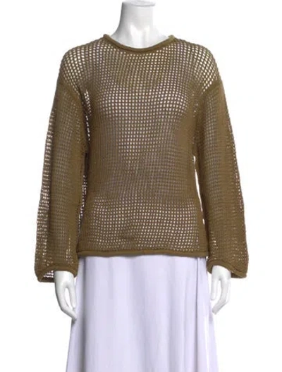 Pre-owned Lafayette 148 Crew Neck Sweater W/ Tags In Multicolor