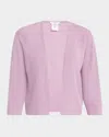 Lafayette 148 Cropped Open-front Cardigan