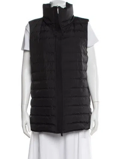 Pre-owned Lafayette 148 Down Coat In Gray