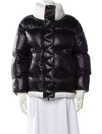 Pre-owned Lafayette 148 Down Jacket In Black