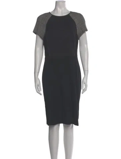 Pre-owned Lafayette 148 Dress In Gray