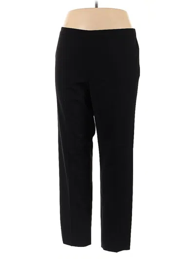 Pre-owned Lafayette 148 Dress Pants In Black