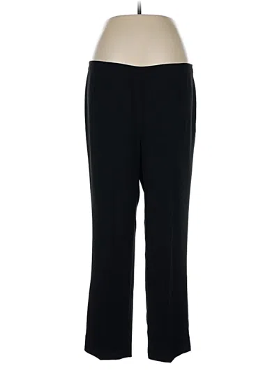 Pre-owned Lafayette 148 Dress Pants In Black