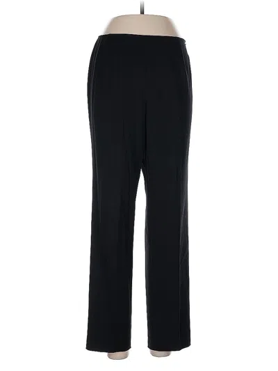 Pre-owned Lafayette 148 Dress Pants In Black