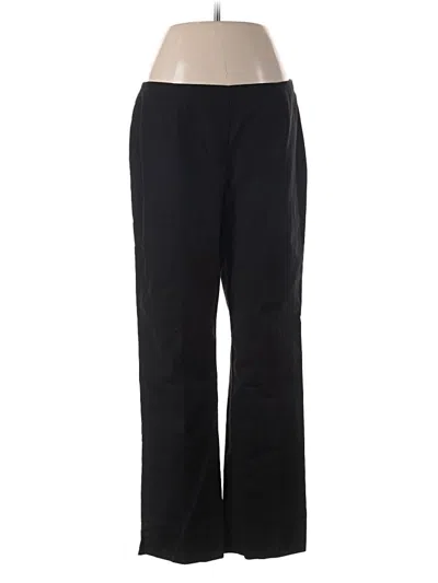 Pre-owned Lafayette 148 Dress Pants In Black