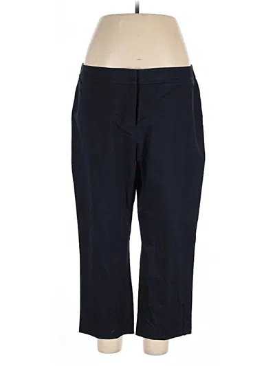 Pre-owned Lafayette 148 Dress Pants In Blue