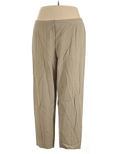 Pre-owned Lafayette 148 Dress Pants In Brown